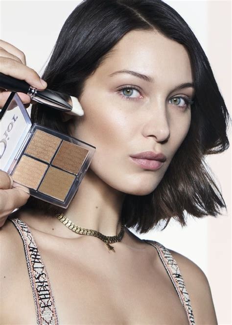 bella hadid in a new dior beauty commercial|Bella Hadid x Dior Makeup Ad Campaign Photo & Pictures.